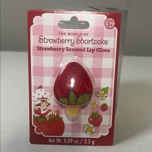 Strawberry Shortcake Red Lip Gloss for Kids
